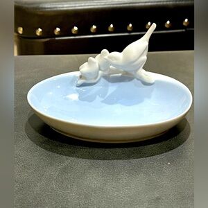 Vintage porcelain soap dish made in west Germany